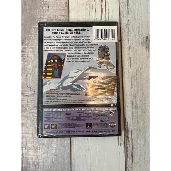 Family Guy Something Something Dark Side DVD New Sealed Comedy Movie - Picture 4 of 4